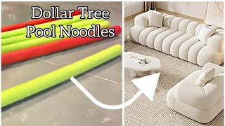 NEW DOLLAR TREE Pool Noodle CHAIR IDEA TO TRY OUT!