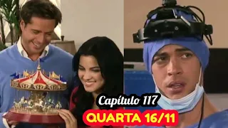 CUIDADO COM O ANJO capítulo de hoje quarta-feira (16/11/2022) novela do SBT