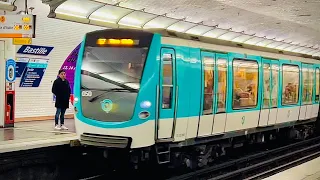 Sound of Paris metro MF 2000 train