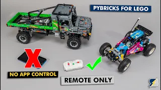 Remote control for Control+ sets without an app/smartphone - Pybricks