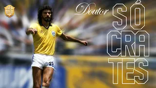 10 GOLAÇOS DE SÓCRATES PELO BRASIL, o craque que era Doutor! #socrates #topgoals #brfoot #bestgoals