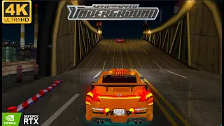 Need For Speed Underground: Final Boss & Ending (4K60FPS) REMASTERED GRAPHICS MOD