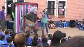 El Raton Perez en el Colegio Mi Jardin de Muñiz