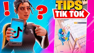 Vi CONSEJOS de Fortnite en Tik Tok...¿SIRVEN?