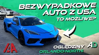 Znaleźliśmy całą Corvette C8! / OGLĘDZINY IAAI Orlando-North: BMW 4/7, Wrangler 4Xe, Mercedes CLA