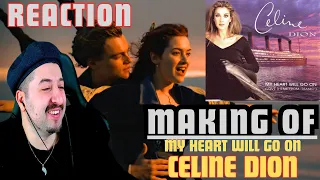 Making Of "My Heart Will Go On"  Celine Dion REACTION