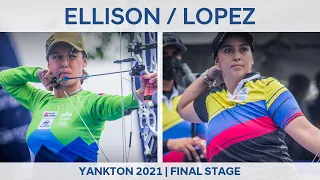 Toja Ellison v Sara Lopez – compound women gold | Yankton 2021 World Cup Final