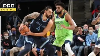 Minnesota Timberwolves vs Memphis Grizzlies | 09.11.2021 | NBA Season | Обзор матча