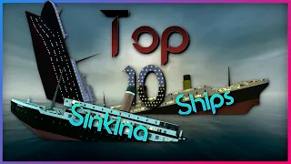 Top 10 Sinking Ships In Garry's Mod