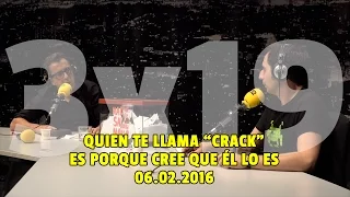 NADIE SABE NADA 3x19 | Quien te llama 'crack' es porque cree que él lo es