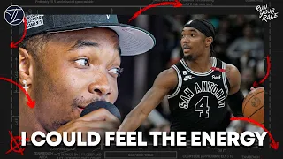 Devonte' Graham on his high blood pressure and then dropping 30 in his Spurs Debut | Run Your Race