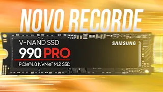 SSD Samsung 990 PRO 2TB Review - Construção IMPECÁVEL, mas Firmware problemático? 😱😱 @Samsung