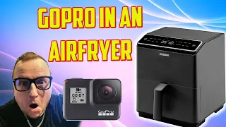Madness, GOPRO CAMERA inside an Airfryer