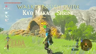 Breath of the Wild - Ka'o Makagh Shrine Guide