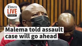 Magistrate dismisses Malema and Ndlozi's discharge application, assault case will go ahead