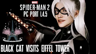 MARVEL SPIDER MAN 2 PC PORT v1.4.5 | BLACK CAT VISITS EIFFEL TOWER | RYZEN 5 5600X | RX 580 | 1080P