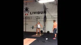 Belgian throwdown WOD 2 kim volders 2015