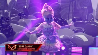 Cotton Candy Dances To "Sour Candy" By Lady Gaga | Masked Dancer | S1 S3