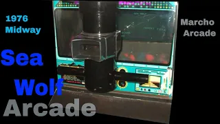 Sea Wolf 1976 Midway  Arcade cabinet - images and gameplay - marcho arcade