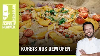 Schnelles Kürbis aus dem Ofen Rezept von Steffen Henssler