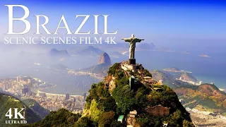 Brazil 4K Ultra HD - Scenic Relaxation Film With Calming Music & Scenery! Best of Brazil!!!