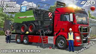 Buying a new BIG SQUARE BALER | Animals on Haut-Beyleron | Farming Simulator 22 | Episode 70