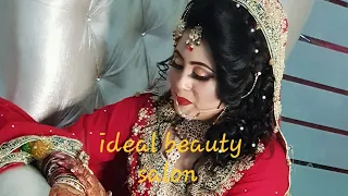 Bridal makeup |by kiranshakir |idealbeautysalon