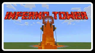 Inferno Tower for Minecraft Bedrock