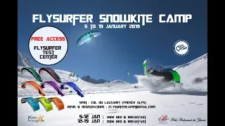 FS snowkite camp 5th - 19th January 2019 Official Promotion video