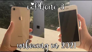 unboxing aesthetic iPhone 8 in 2021|| RA✨🌸