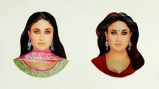 Journey of kareena kapoor in Bollywood | Drawings of kareena kapoor | akram arts #shorts