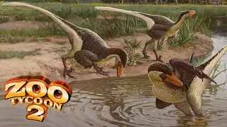 Velociraptor Exhibit Speed Build - Zoo Tycoon 2