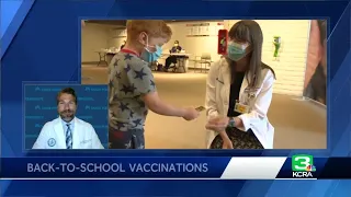 Pediatrician speaks on COVID-19 vaccines for children ahead of return to school