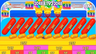 Bounce Merge | bounce and collect in bounce Merge 2048 - Blob Merge 2048...8t part 7 #Bouncemerge