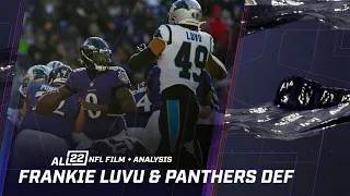 HOW FRANKIE LUVU & THE PANTHERS HELD DOWN THE RAVENS #ravens #ravensflock #baltimoreravens #nfl