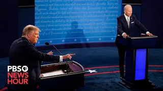 WATCH: Biggest moments of the first Trump-Biden debate in under 10 minutes