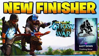 NEW "SHOT DOWN" FINISHER MOVE | SHOT DOWN EXECUTION in WARZONE (GHOST OF WAR TRACER PACK BUNDLE)