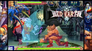 Red Earth playthrough(Capcom Fighting Collection)[PS4]