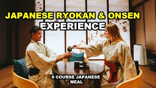 Our First Time Experiencing a Japanese Ryokan, Kaiseki Ryori & Onsen. A MUST DO IN JAPAN 📍Hakone