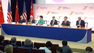 China, U.S.  Kick off Annual High Level Talks on Deepening Ties