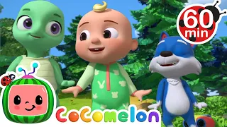 🎶 JJ & Animals' Amazing Dance 👯‍♀️ |Animal Cartoon for Kids |Funny Cartoons | Learn about Animals