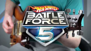 Hot Wheels Battle Force 5 Theme on Guitar