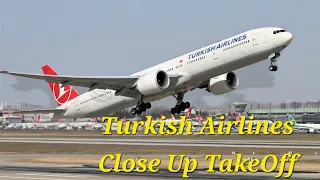 Turkish Airlines A330-343 Take off Manchester To Istanbul #turkishairline #takeoff #turkey #uk