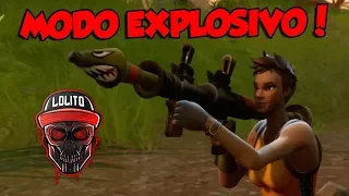 💀 ¡MODO SOLO EXPLOSIVOS! 💀 ~ FORTNITE