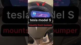 tesla model S mounts front bumper