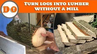 How to mill lumber with a band saw