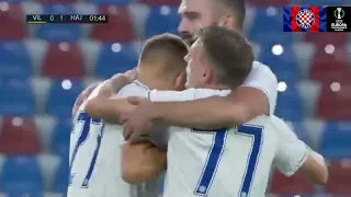 Villarreal FC - HNK Hajduk Split 4-2 (4-1) Highlights [Play Off-1st Leg]