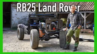 The RB25 Land Rover is taking shape! +Colour Reveal