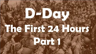 D-Day - The First 24 Hours - Part 1 🎙️ | All Day Broadcast | Original 1944 Radio Stream 📻