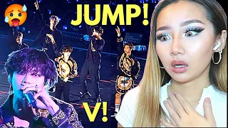 EXCUSE ME V! 😳 BTS ‘JUMP’ SONG & LIVE @ OSAKA 5TH MUSTER 💜 | REACTION/REVIEW